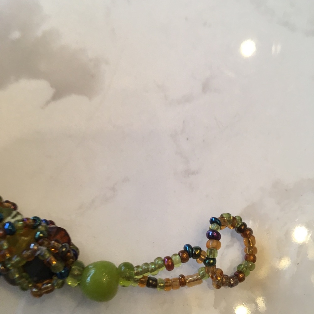 Multi gemstone chocker - Picture 3 of 5